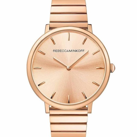 NWT Rebecca Minkoff Rose Gold Watch Modern - Picture 7 of 7